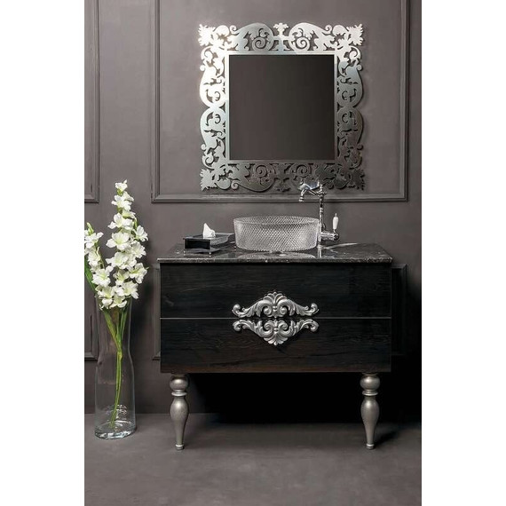 Раковина-чаша Armadi Art Monaco|NeoArt 39 см 817-S, серебро - фото 5