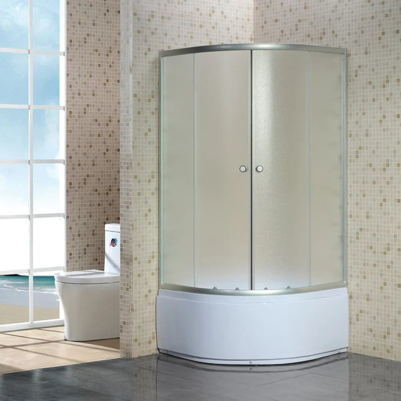 Душевое ограждение Niagara 90x90 см NG-006-14, хром/матовое - фото 