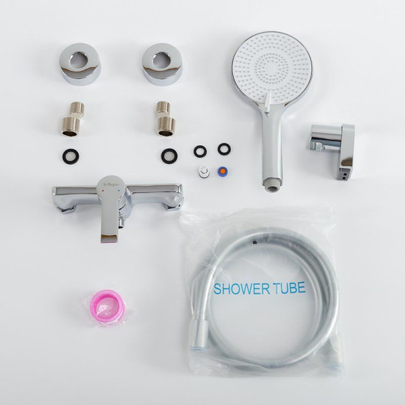 Набор смесителей BelBagno: Смеситель для душа AURORA-ESDM-CRM + смеситель для раковины AURORA-LVM-CRM-W0 (Новинка 2025) - фото 10