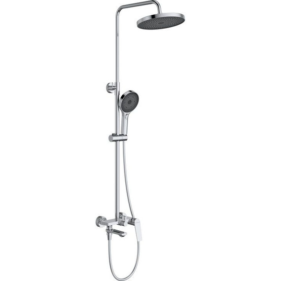 Душевой комплект Cezares: Душевая стойка COMFORT-CVD-01 + смеситель для раковины COMFORT-LS-01-W0 (Новинка 2025) - фото 3