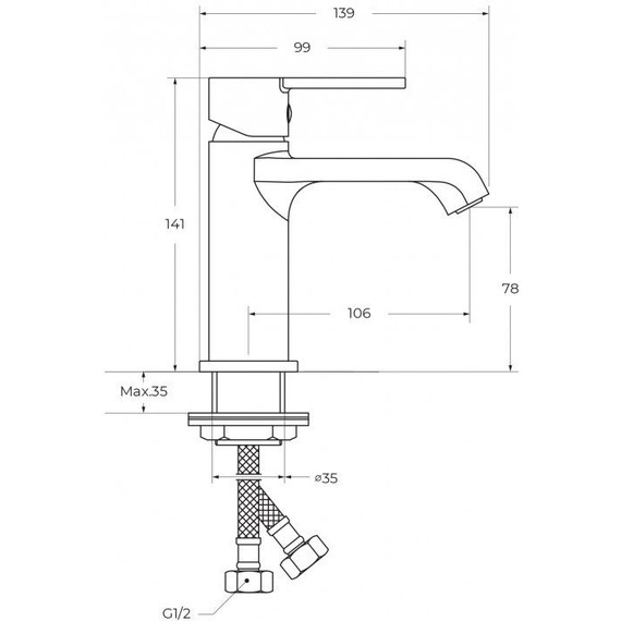 Душевой комплект BelBagno: Душевая стойка AURORA-VSCM-CRM + смеситель для раковины AURORA-LVM-CRM-W0 (Новинка 2025) - фото 16