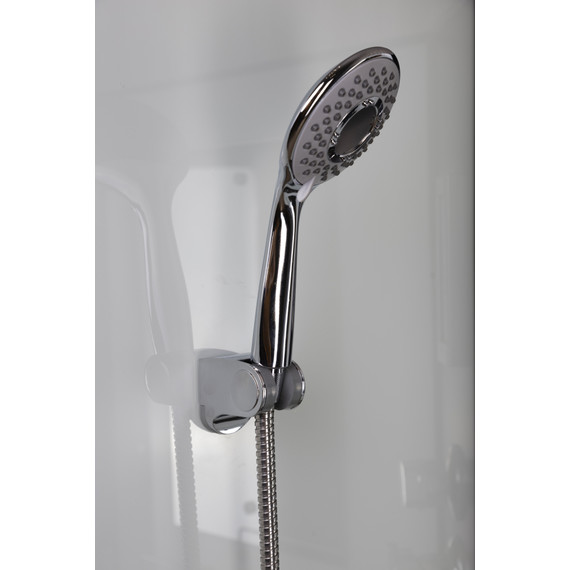 Душевая кабина Niagara Classic 80х80х215 см NG-6707-14, высокий поддон (40см), стекло прозрачное, профиль черный (безсиликоновая сборка) - фото 12