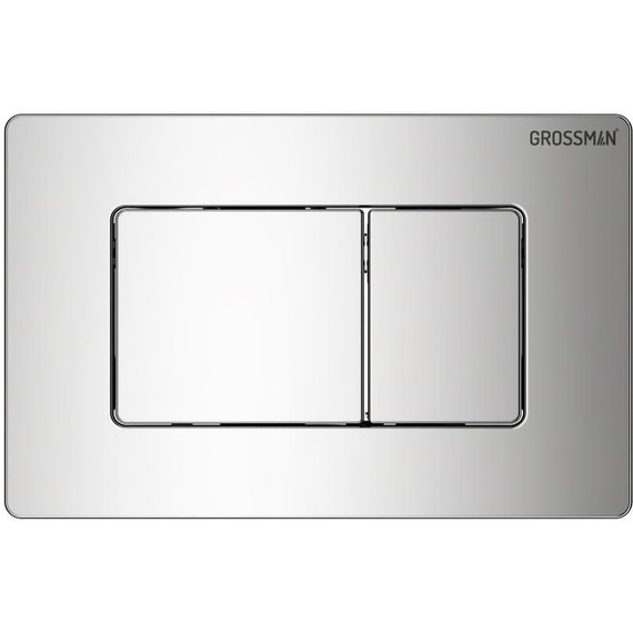 Кнопка смыва Grossman Classic 700.K31.04.10M.10M, хром глянцевый - фото 