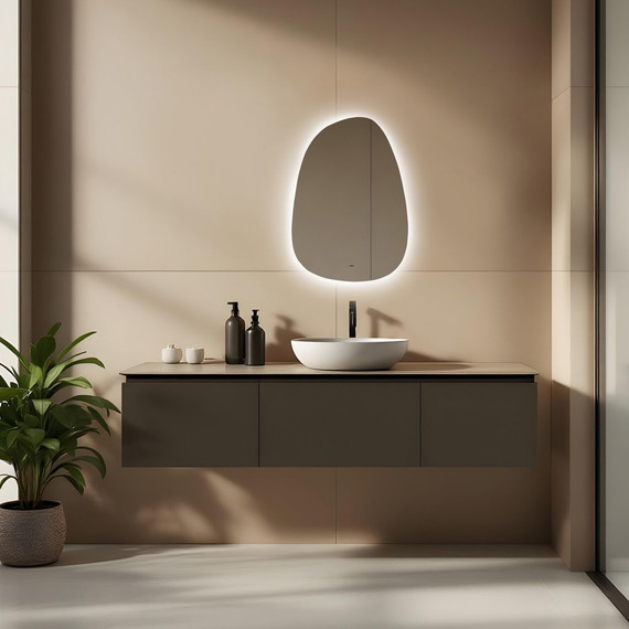 Зеркало Abber Teil 57 см AG6501S - фото 