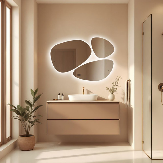 Зеркало Abber Teil 110 см AG6503S - фото 