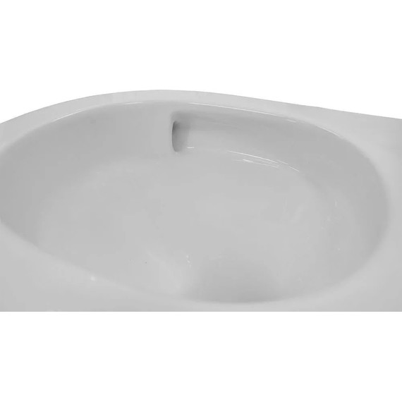 Инсталляция с подвесным унитазом комплект: Grohe Rapid SL 38772001 с подвесным безободковым унитазом Azario Grado AZ-0046-UQ3 сиденье микролифт, крепление, кнопка смыва хром (Система смыва торнадо), Цвет производителя: белый - фото 9