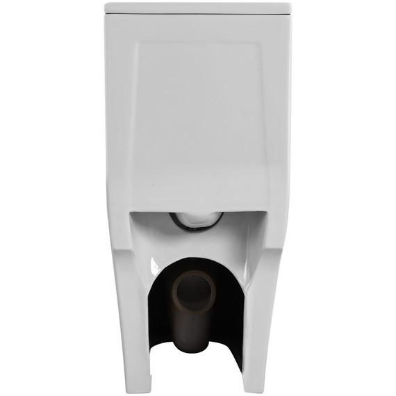 Унитаз-моноблок безободковый Azario Nimbus AZ-6080-AP с тонкой крышкой микролифт (система смыва Торнадо) - фото 9