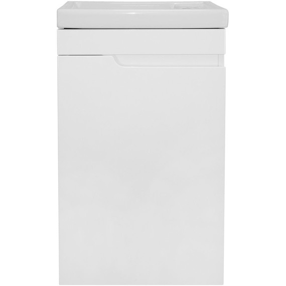 Тумба подвесная с раковиной Loranto Kantri 45 см L CS00097244 (раковина Фостер 45) - фото 7