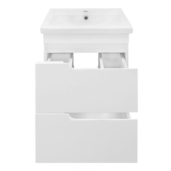 Тумба подвесная с раковиной Стиль Kantri 50/2 50 см CS00097246 - фото 3