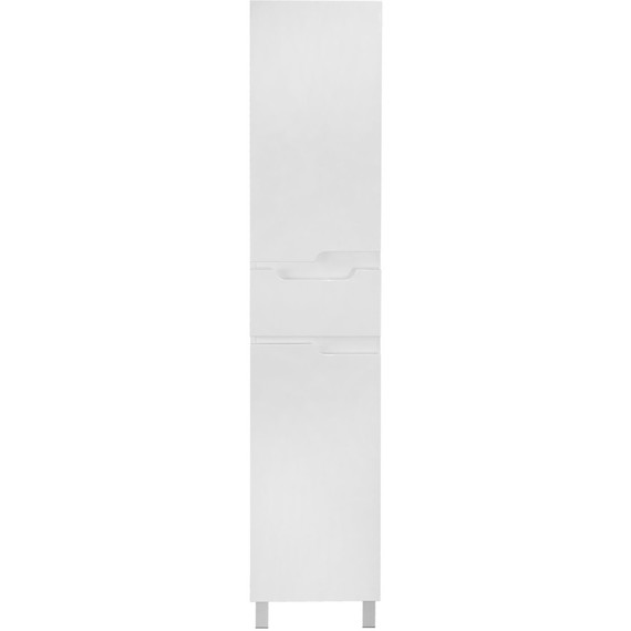 Пенал напольный Azario Kantri 40 см CS00097261, белый глянцевый - фото 2