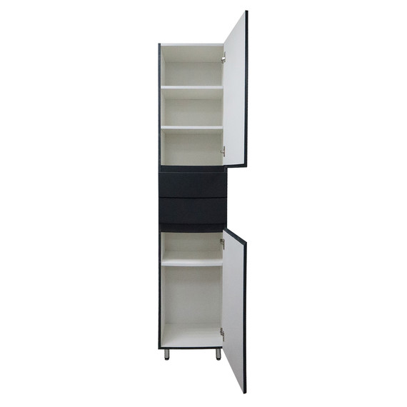 Пенал напольный Azario Эстима 40 см R CS00094561, графит - фото 4