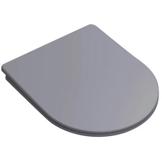 Сиденье с крышкой для унитаза Grossman микролифт 49GR55GMS, серый матовый - фото 3