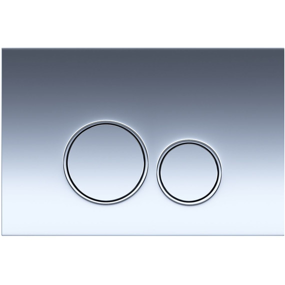 Кнопка смыва Azario Forte AZ-100-030F, хром глянцевый - фото 