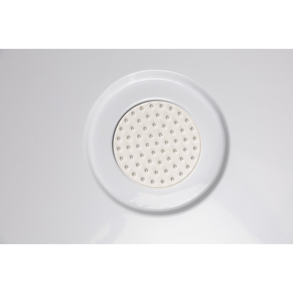 Душевая кабина Niagara Promo P100/80/40L/MT 100x80 см, с высоким поддоном 40 см, профиль белый, стекло матовое (безсиликоновая сборка) - фото 7