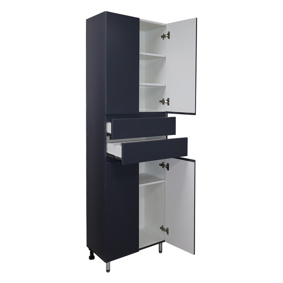 Пенал напольный Azario Эстима 60 см CS00094565, графит - фото 2