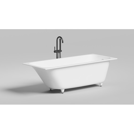 Ванна каменная Salini Orlanda 170x70 см 102011M (S-Sense) матовая - фото 2