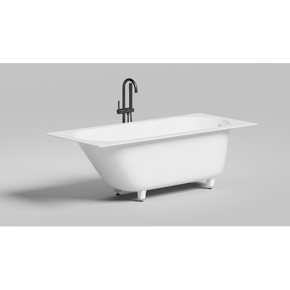 Ванна каменная Salini Ornella 170x75 см 102311M (S-Sense) матовая - фото 2