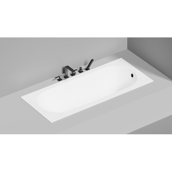 Ванна каменная Salini Ornella 169x75 см 102321M (S-Stone) матовая - фото 6