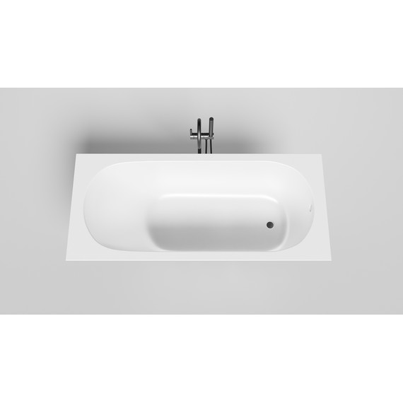 Ванна каменная Salini Ornella 169x75 см 102321M (S-Stone) матовая - фото 3