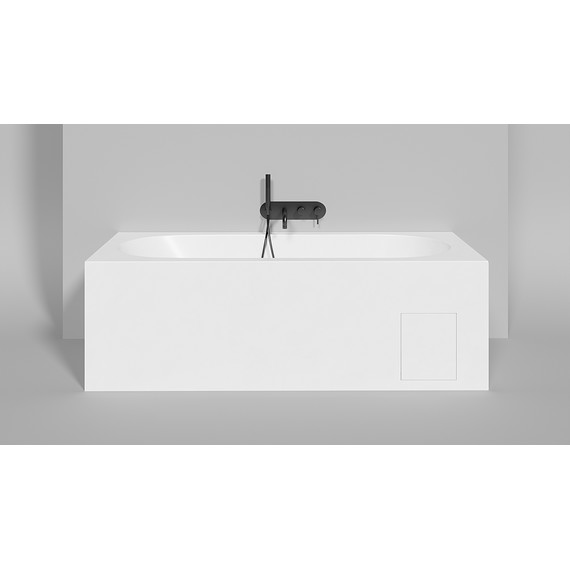 Ванна каменная Salini Ornella 180x80 см 102312G (S-Sense) глянцевая - фото 6