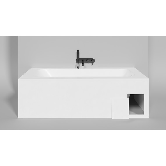 Ванна каменная Salini Orlanda 190x100 см 102014G (S-Sense) глянцевая - фото 6