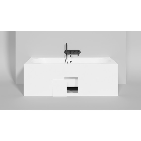 Ванна каменная Salini Ornella 180x80 см 103411G (S-Sense) глянцевая - фото 6