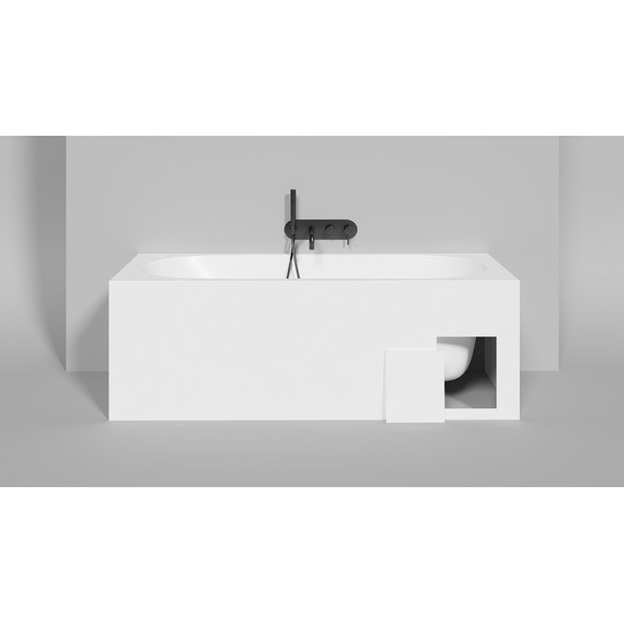 Ванна каменная Salini Ornella 170x75 см 102311M (S-Sense) матовая - фото 5