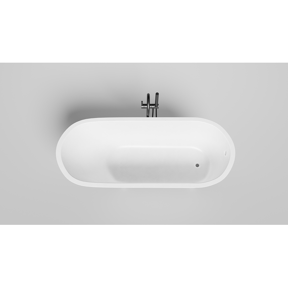 Ванна каменная Salini Ornella 170x75 см 102311M (S-Sense) матовая - фото 10