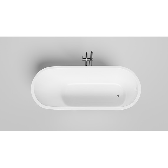 Ванна каменная Salini Ornella 180x80 см 102312M (S-Sense) матовая - фото 10