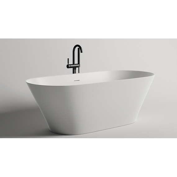 Ванна каменная Salini Mona 180x81 см 102911G (S-Sense) глянцевая - фото 3