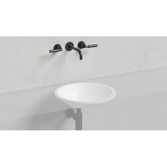 Раковина врезная под столешницу Salini Marea 08 42 см 1802208M (S-Stone) матовая - фото 2