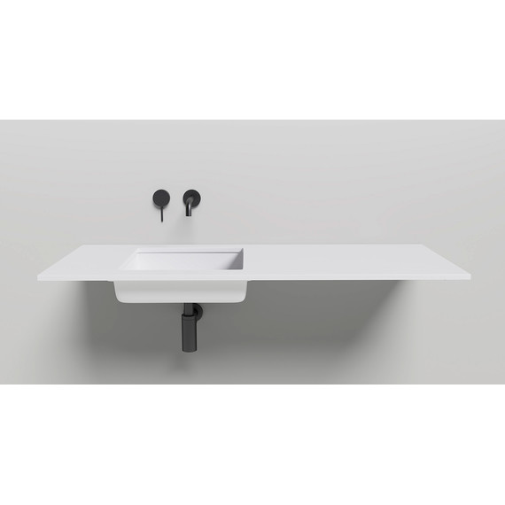 Раковина врезная под столешницу Salini Marea 07 42 см 1802207M (S-Stone) матовая - фото 4