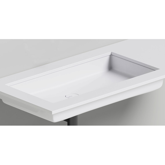 Раковина врезная под столешницу Salini Marea 10 75 см 1802110G (S-Sense) глянцевая - фото 7