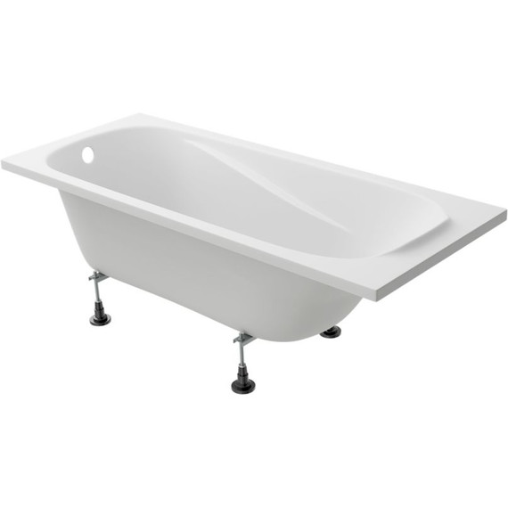 Ванна акриловая Vento Italy Serena Simple LA 170x70 см - фото 3