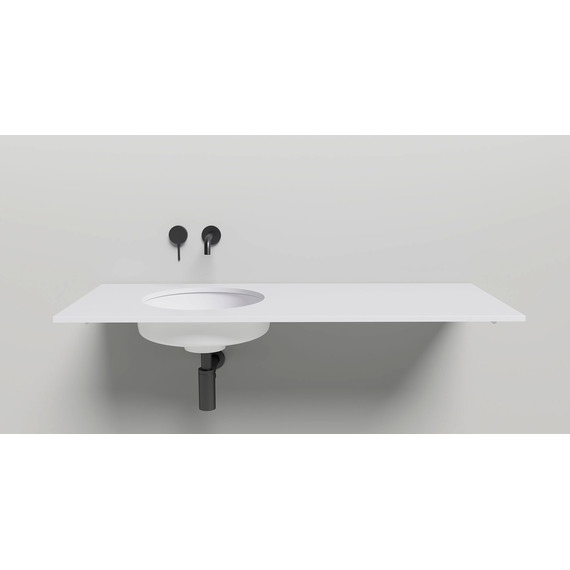 Раковина врезная под столешницу Salini Marea 04 42 см 1802204M (S-Stone) матовая - фото 4