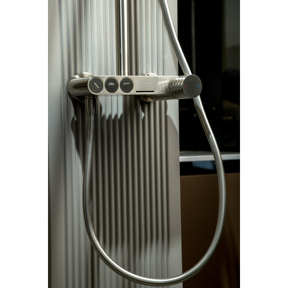 Душевая стойка Boheme Stick 128-NB.2, никель - фото 4