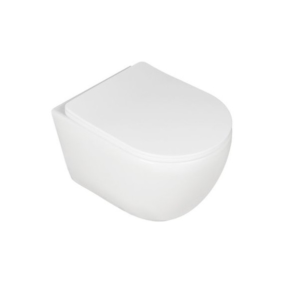 Инсталляция с подвесным безободковым унитазом AN Navi сиденье микролифт, крепление (система смыва Торнадо) - фото 2