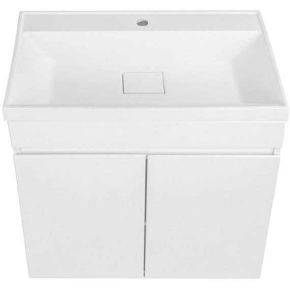Тумба напольная с раковиной AN Сабина 60H 60 см, белый - фото 9