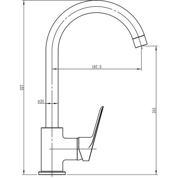 Смеситель для кухни Loranto Avrora LR70506000 - фото 3