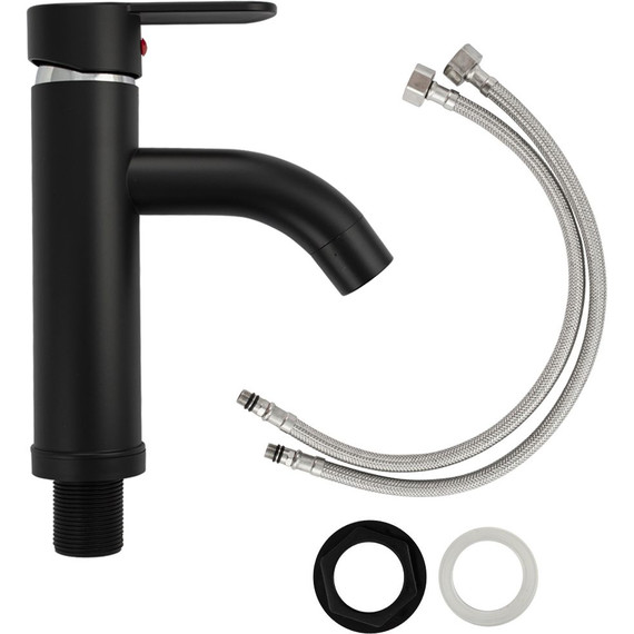 Смеситель для раковины Brimix 5952, чёрный (материал абс пластик) - фото 2