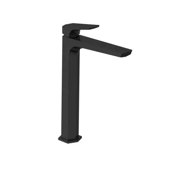 Смеситель для раковины высокий Haiba HB11726-7, чёрный - фото 