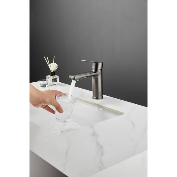 Смеситель для раковины Haiba HB10726-3, графит - фото 10