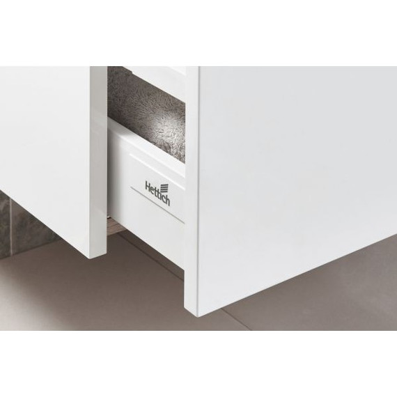 Тумба подвесная с раковиной Roca Up 60 см ZRU9303010, белый - фото 5