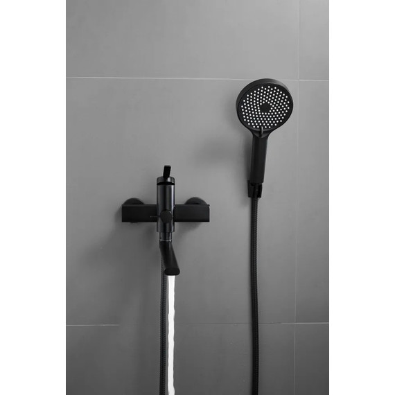 Смеситель для ванны Belz B22813-7, чёрный - фото 9