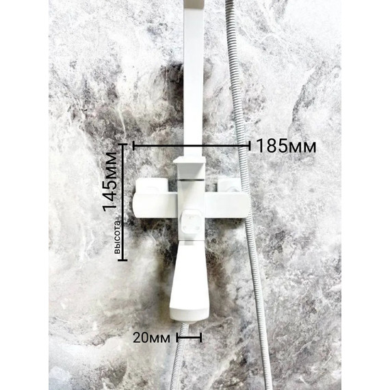 Душевая стойка Belz B24817-8, белый - фото 5