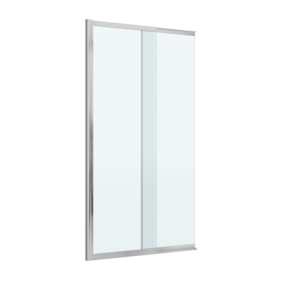 Шторка для ванны Cezares 90 см SLIDER-FIX-VF-11-90/150-C-Cr, хром/прозрачное - фото 3