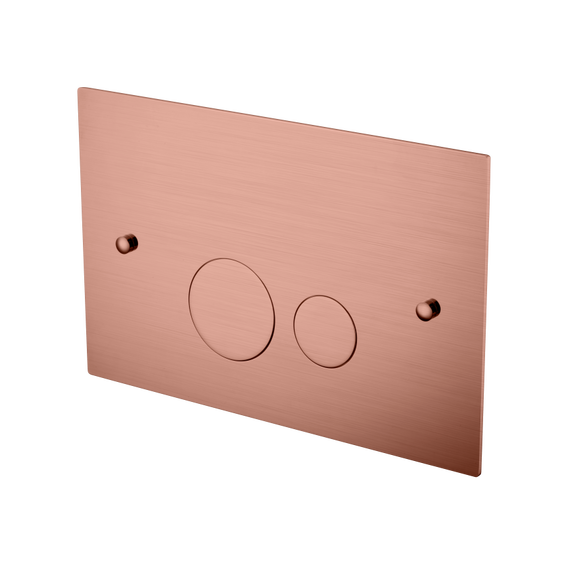 Кнопка смыва Boheme 648-CB, брашированная медь - фото 