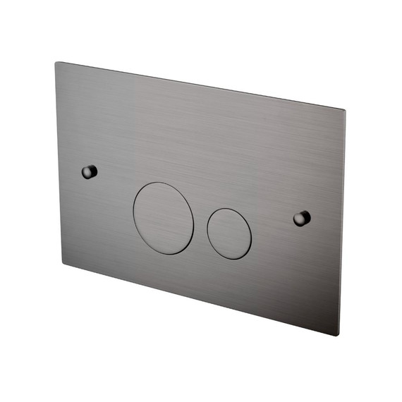 Кнопка смыва Boheme 648-GM, графит - фото 