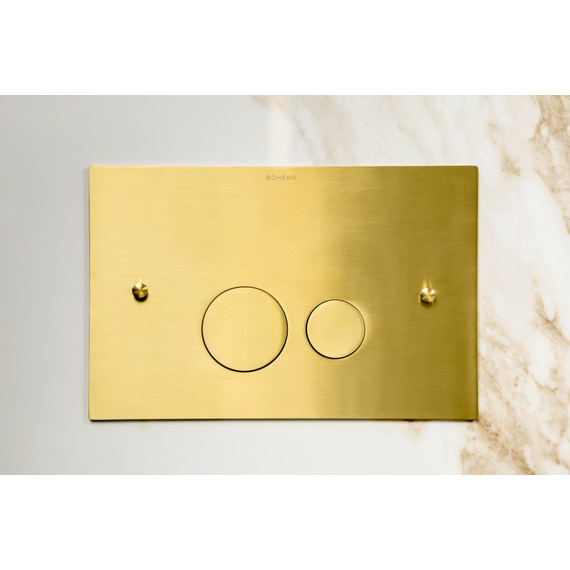 Кнопка смыва Boheme 648-MG, золото матовое - фото 3