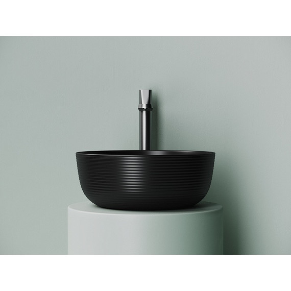 Раковина-чаша Ceramicanova Element 35 см CN6073MB, чёрный матовый - фото 4